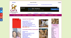 Desktop Screenshot of catsofaustralia.com